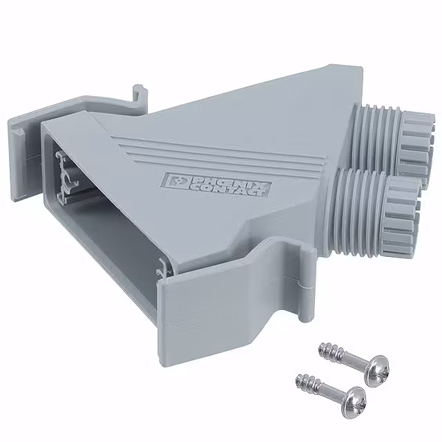 1689792 Phoenix Contact  Capots de connecteurs D-Sub en forme de D